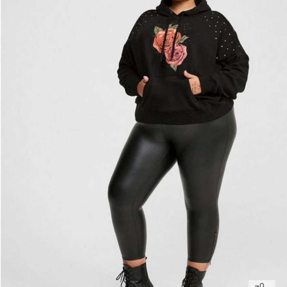 Torrid faux leather leggings